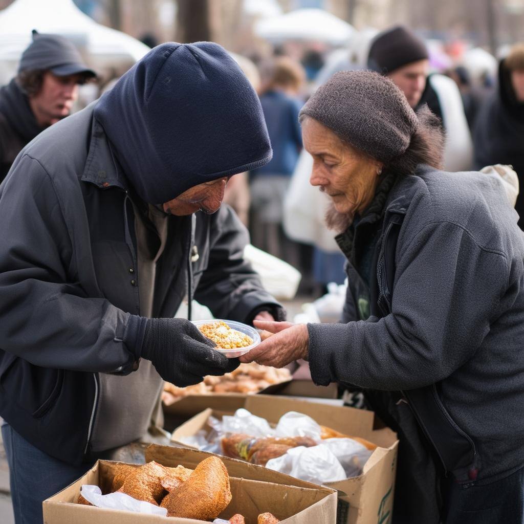 feeding the homeless